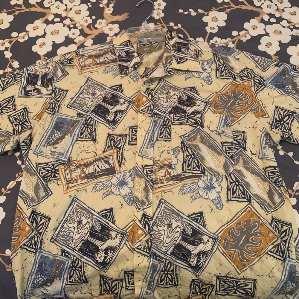 Floral Hawaiian shirt